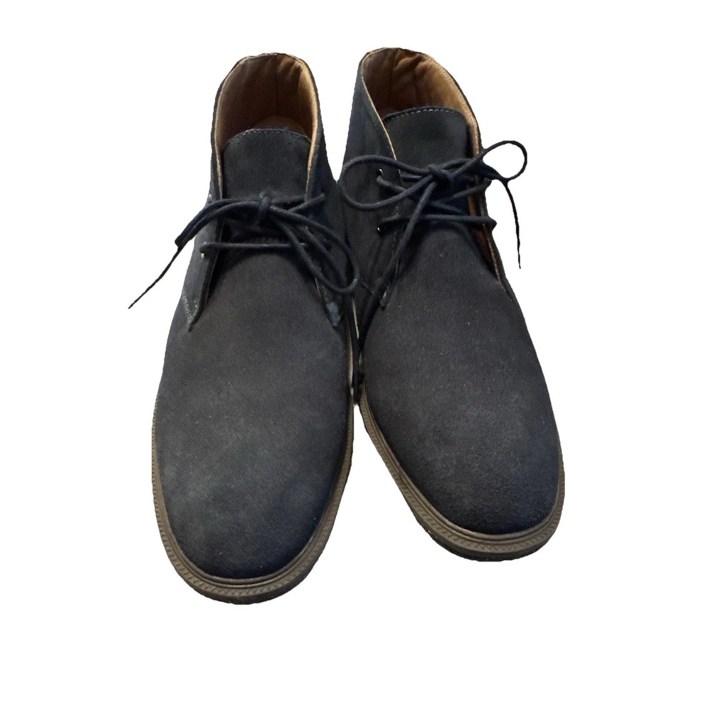 G.H. Bass Men's‎ Radley Navy Suede Chukka Ankle Boots Booties 10